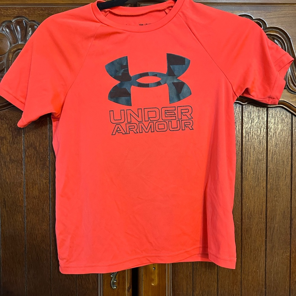Under Armour Kids Bright Red Tee